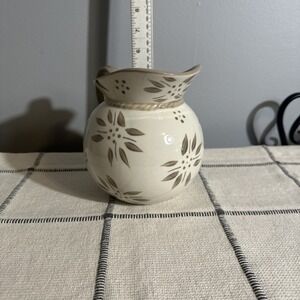 temp-tations by Tara Old World 28oz Pitcher Beige Brown Tan‎ Rustic Farmhouse